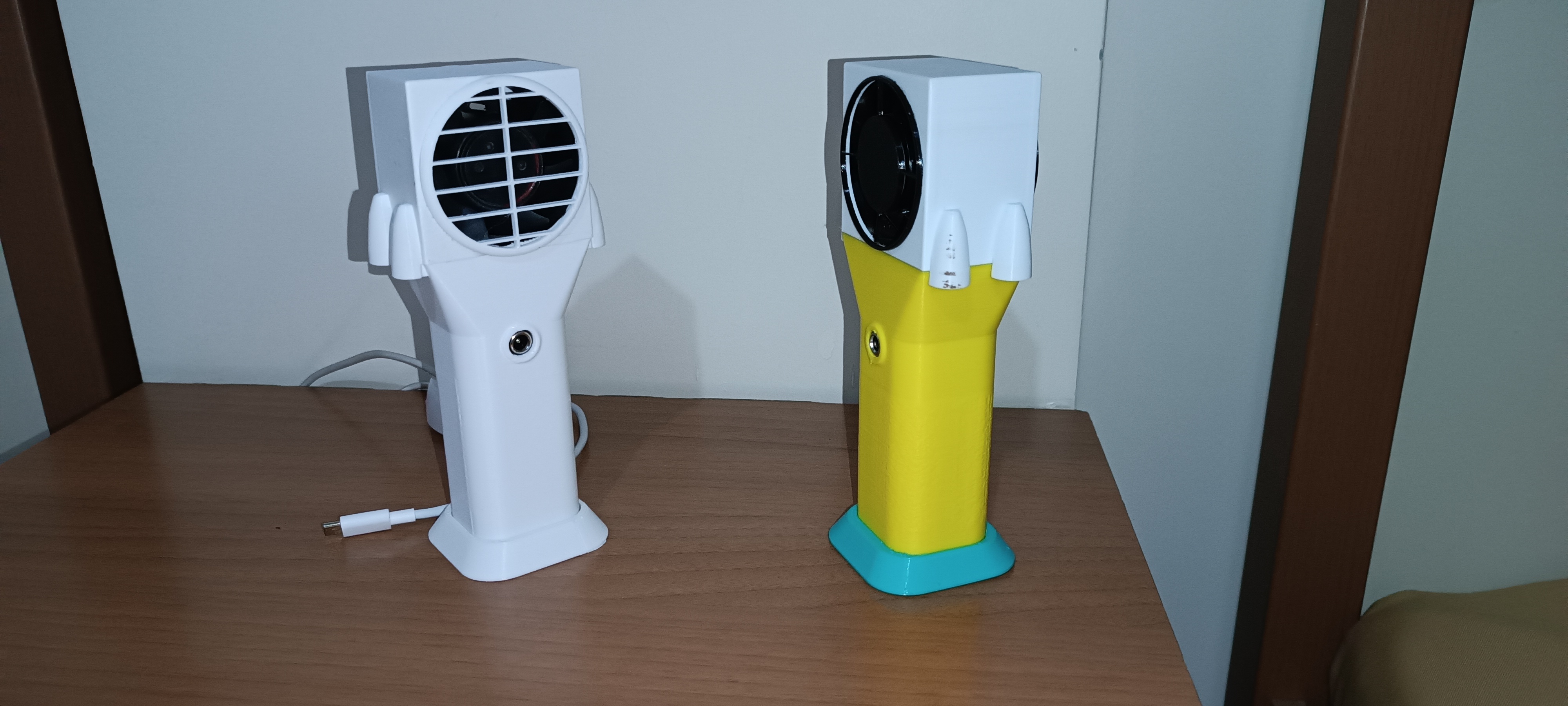 12V Şarjlı Turbofan Tasarımı | 3D Baskı Mini Fan Projesi – Turkuaz 3D